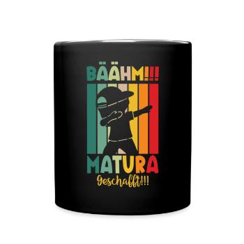 Matura 2024 Mittelschule Abschluss Maturant - Tasse einfarbig - Schwarz - Vorne
