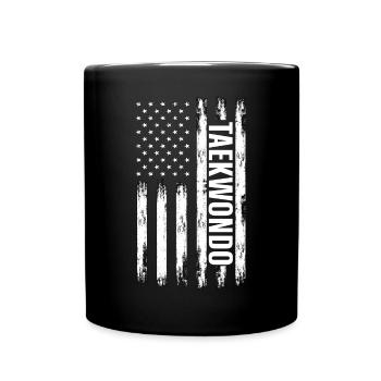 Taekwondo - Full Colour Mug - black - Front