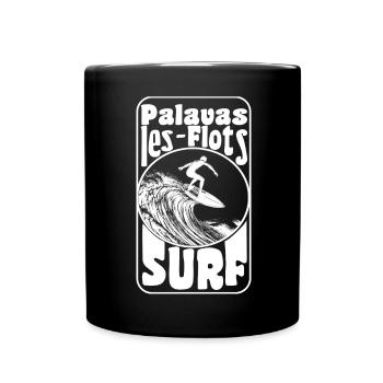 Palavas les flots - Mug uni - noir - Devant