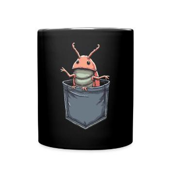 Graphique de punaise pour l’entomologiste insecte Rollie Po - Mug uni - noir - Devant