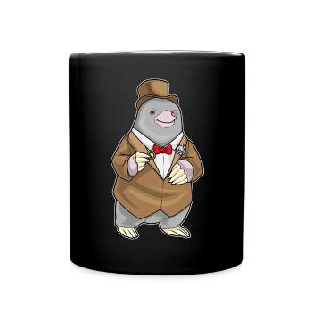 Taupe Marié Alliance Bague Mariage - Mug uni - noir - Devant