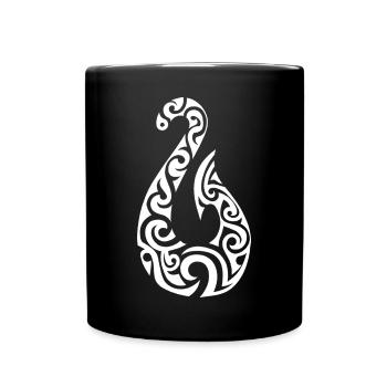Maui's hook - Full Colour Mug - black - Front