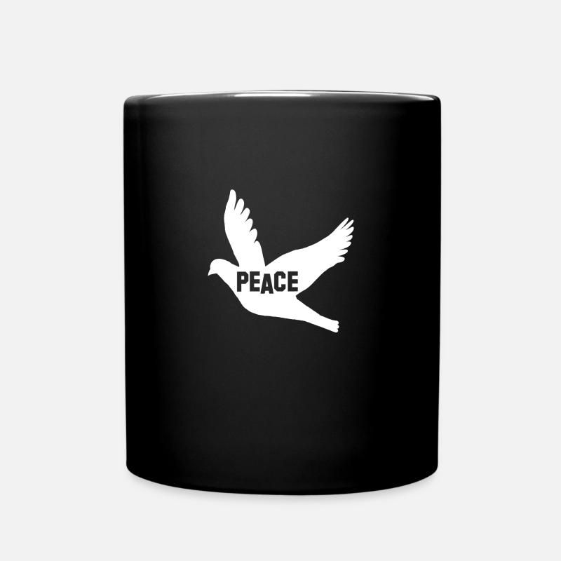 Peace - Full Colour Mug - black