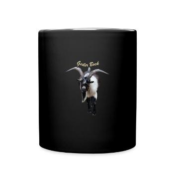 Geiler Bock - Tasse einfarbig - Schwarz - Vorne