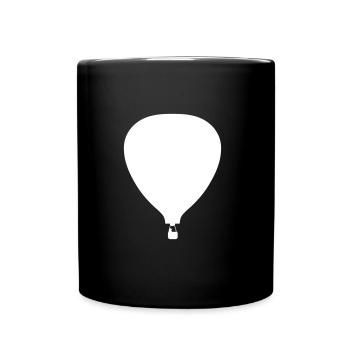 Hot-air balloon - Full Colour Mug - black - Front