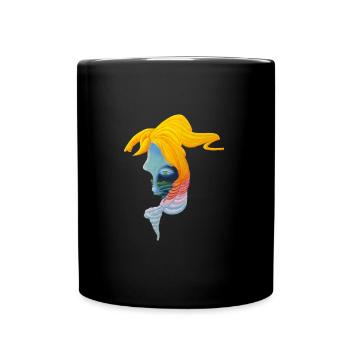 IDUR Rätselhaft - Tasse einfarbig - Schwarz - Vorne