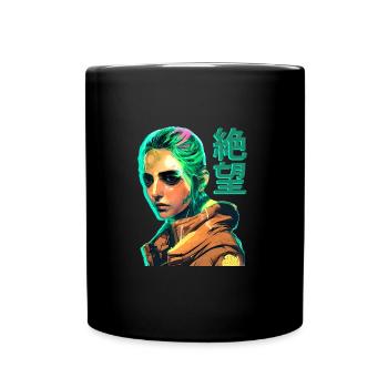 Desperation - 絶望 - Tasse einfarbig - Schwarz - Vorne