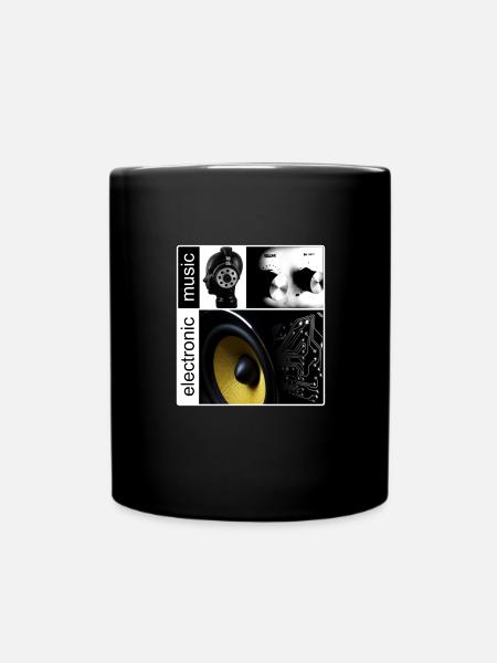 Musique électronique - Cadeau - Mug uni - noir