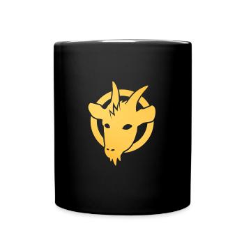 Logo Magic Biquette - Mug uni - noir - Devant