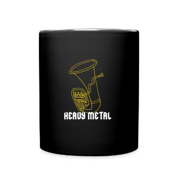Heavy Metal Tuba - Full Colour Mug - black - Front