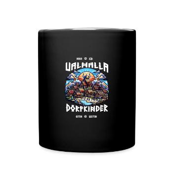 Village Enfants Enfants Valhalla - Mug uni - noir - Devant