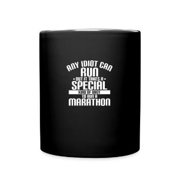 Any Idiot Can Run But It Takes A Special Kind Of - Mug uni - noir - Devant