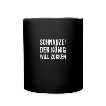 Gaming Gaming Gaming GamingGaming Gaming - Tasse einfarbig - Schwarz - Vorne