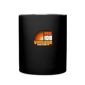 108 Real Vintage Limited Edition - Tasse einfarbig - Schwarz - Vorne