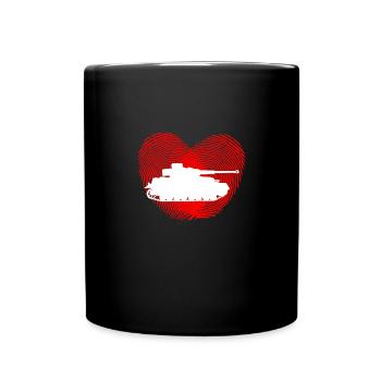 TANK - Mug uni - noir - Devant