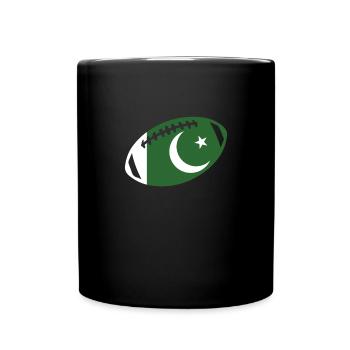 football pakistan - Mug uni - noir - Devant