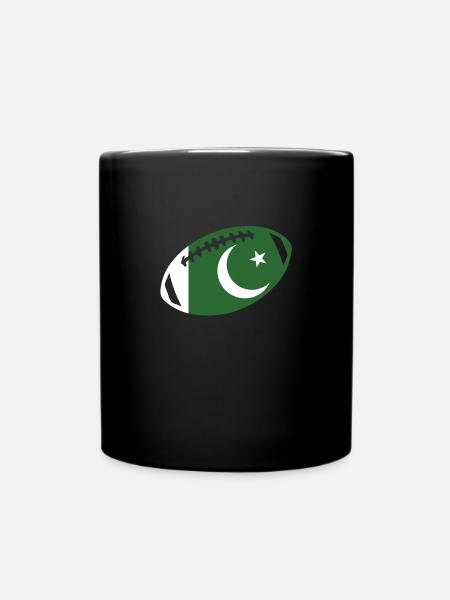 football pakistan - Full Colour Mug - black
