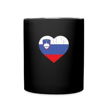 SLOVENIA - Full Colour Mug - black - Front