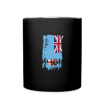 Fiji Fiji Fiji - Tasse einfarbig - Schwarz - Vorne