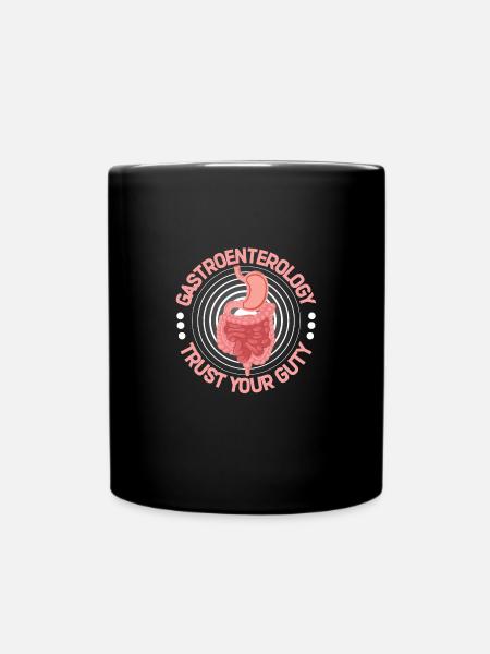 Gastroenterologie Vertrauen Sie Ihrem Guty - Tasse einfarbig - Schwarz