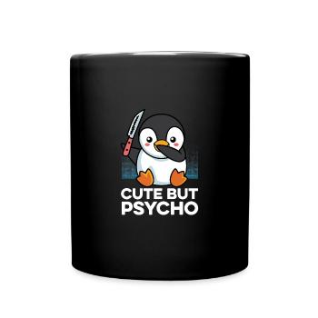 Cadeau doux mais psychopathe - Mug uni - noir - Devant