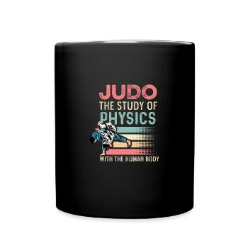 Study of Physics Black Belt Gift - Full Colour Mug - black - Front