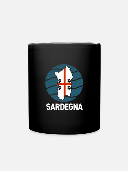 Drapeau de la Sardaigne - Mug uni - noir