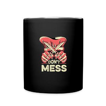 N’empoisonnez pas les critiques alimentaires - Mug uni - noir - Devant