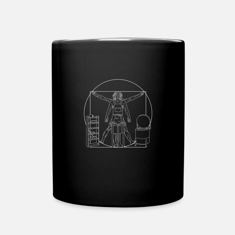 Töpfer Kunst DIY Keramik Lustiges Töpfern - Tasse einfarbig - Schwarz