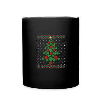 RPG Jeu de plateau Noël Pen & Paper Game Master - Mug uni - noir - Devant