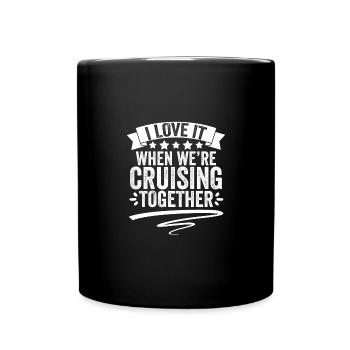 J’adore quand nous naviguions ensemble génial - Mug uni - noir - Devant