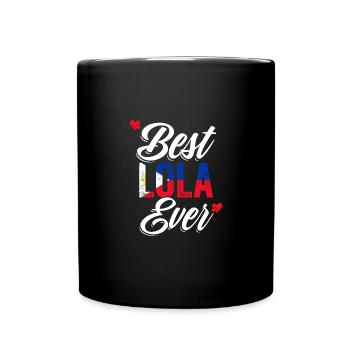 Meilleure Lola jamais géniale Pinoy Love pour Philippine - Mug uni - noir - Devant