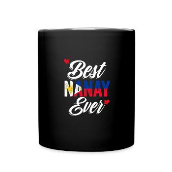 Génial meilleur Nanay Jamais Philippine Love For A - Mug uni - noir - Devant