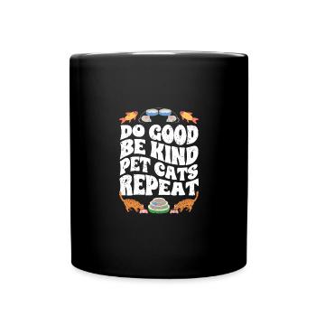 Awesome Do Good Be Kind Animal Rights Advocate - Mug uni - noir - Devant