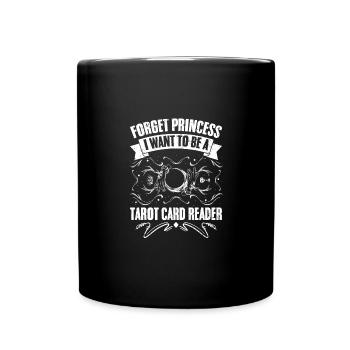 Oubliez Princess Awesome Cartomancy pour un Tarot - Mug uni - noir - Devant