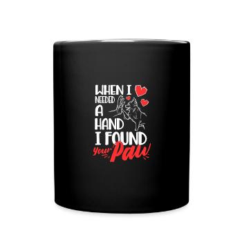 Chihuahuas doux Amour Chihuahua - Mug uni - noir - Devant