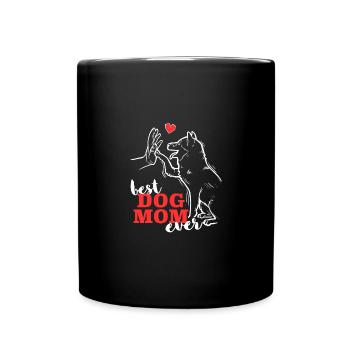 Best Shiba Inu Mama Shiba Inu Dog - Full Colour Mug - black - Front