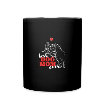 Meilleur Schnauzer nain Maman Schnauzer nain - Mug uni - noir - Devant