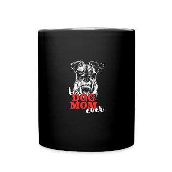 Meilleur Schnauzer nain Maman Schnauzer nain - Mug uni - noir - Devant