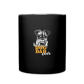Best Miniature Schnauzer Dad Miniature Schnauzer - Tasse einfarbig - Schwarz - Vorne