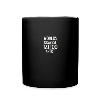 Tatoueur Tatouage Drôle - Mug uni - noir - Devant