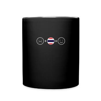 Retraite En Thaïlande Voyage Amour Thaïlandais - Mug uni - noir - Devant