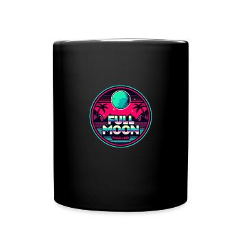 Thailand Koh Phangan Full Moon Party - Tasse einfarbig - Schwarz - Vorne