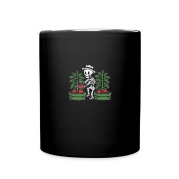 Jardin Goth Dark Art Jardinage - Mug uni - noir - Devant