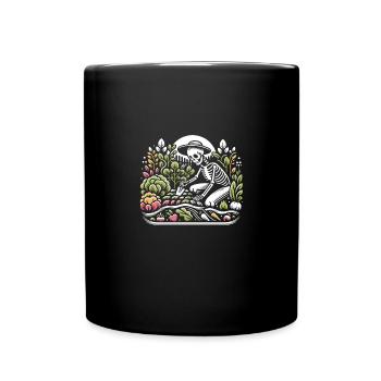 Jardin Goth Dark Art Jardinage - Mug uni - noir - Devant