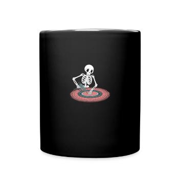 Diy-teppich Lustiger Teppich Tufting - Tasse einfarbig - Schwarz - Vorne