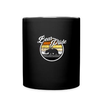 Bear Pride LGBT Gay Pride CSD Communauté Bear Fetish - Mug uni - noir - Devant