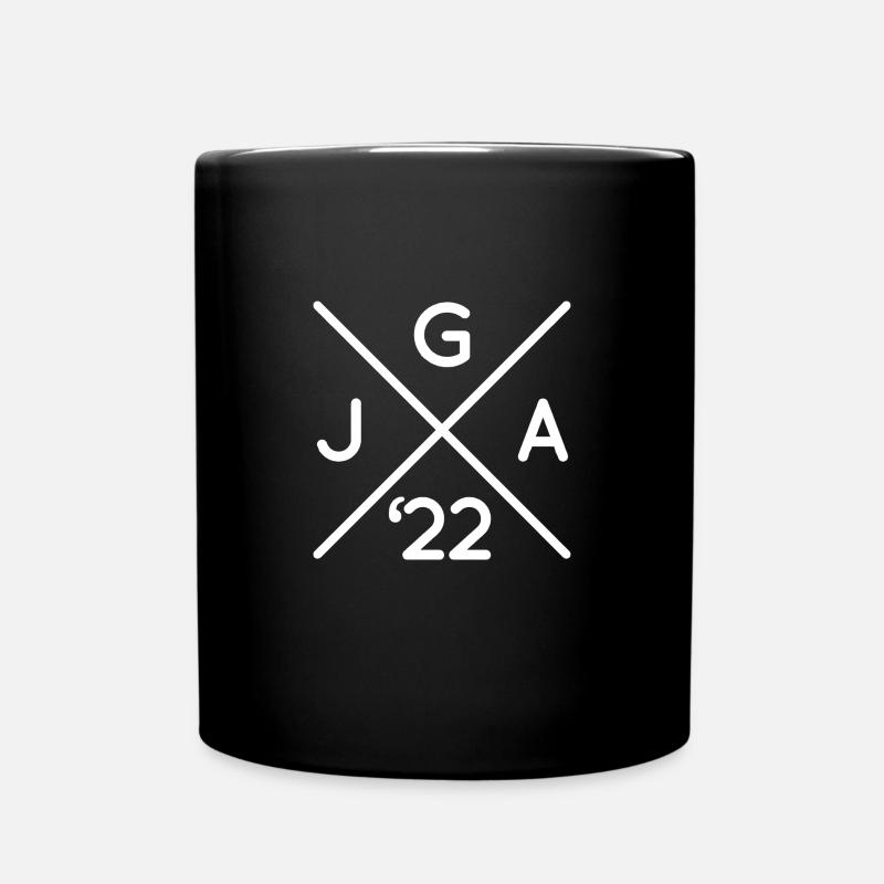 JGA Junggesellenabschied 2022 Hochzeit Bräutigam - Tasse einfarbig - Schwarz