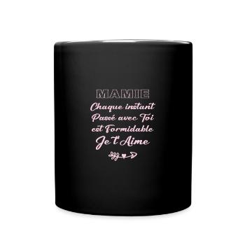 mamie - Mug uni - noir - Devant