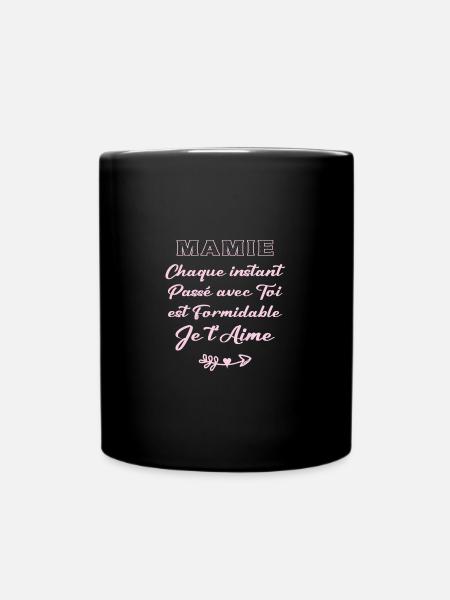 mamie - Mug uni - noir